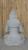 Product image 6 of the product “Seated Dewi Sri, position chakra turning the wheel, 76 cm high riverstone grey, modell with sativa ”